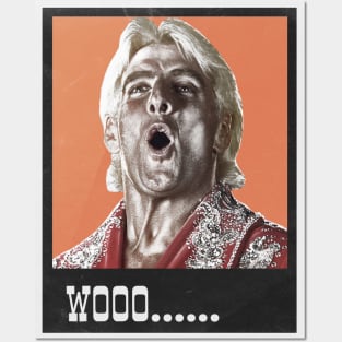 Vintage - ric flair - woo #74 Posters and Art